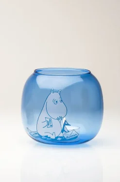 Muurla Moomin lantern/bowl Ø9 cm, Blue