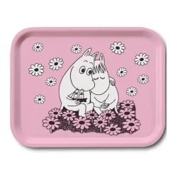 Opto Design Moomin love tray, 27x20 cm Pink Online