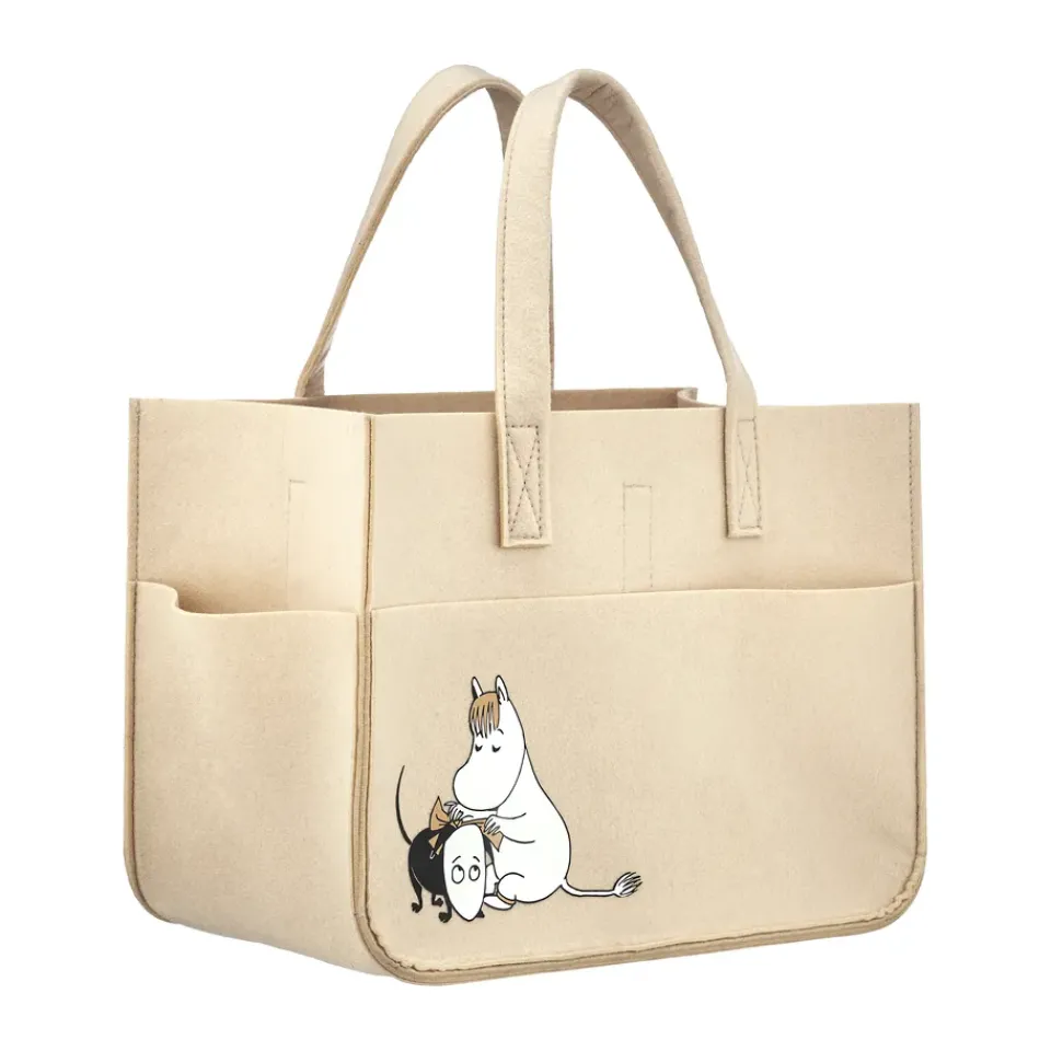 Muurla Moomin pets storage basket 25x40 cm, Beige Hot