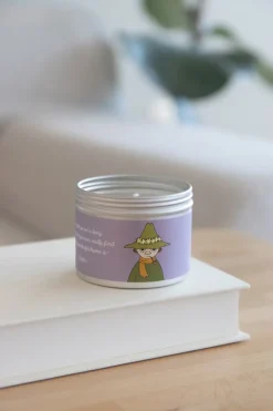 Pluto Design Moomin scented candle small 20 h, Snufkin Purple New