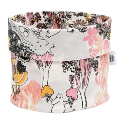 Moomin Arabia Moomin storage basket Ø20x24 cm, Pink Multi Clearance