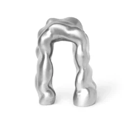 Ferm Living Morf sculpture, Aluminium Silver-coloured Discount