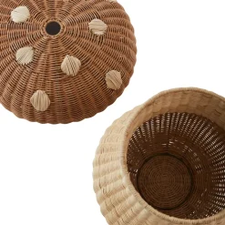 OYOY Mushroom basket, Nature Brown Sale