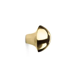 Ferm Living Mushroom hook, brass Gold-coloured Best