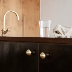 Ferm Living Mushroom hook, brass Gold-coloured Best