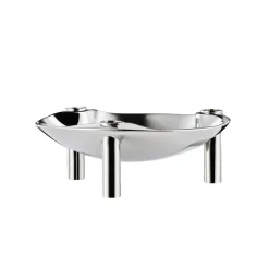 STOFF Nagel bowl, chrome Silver-coloured Discount