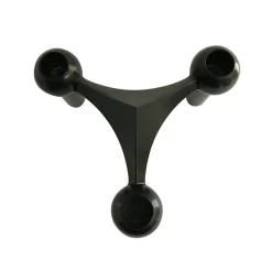 STOFF Nagel candle holder, matte Black Online