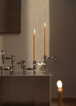 STOFF Nagel candles 8-pack, Golden honey Gold-coloured Sale