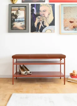 Maze Nancy shoe shelf, Cinnamon-vintage cognac Brown Discount