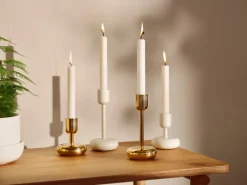 Iittala Nappula candleholder brass, small 107 mm Gold-coloured New