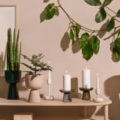 Iittala Nappula flower pot Ø15,5 cm h23 cm, Beige Sale