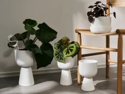Iittala Nappula flower pot h32 cm Ø19 cm, White Discount