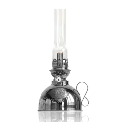 Karlskrona Lampfabrik Nattlampan paraffin lamp, nickel Silver-coloured Sale