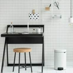 Brabantia New Icon pedal bin 12 liter, White Online