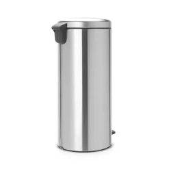 Brabantia New Icon pedal bin 30 liter, matt steel Silver-coloured Discount