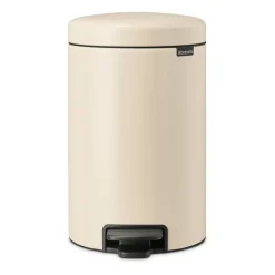 Brabantia New Icon pedal bin 12 liter, Soft Beige Outlet