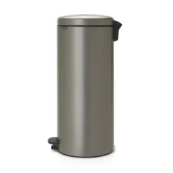 Brabantia New Icon pedal bin 30 liter, platinum GreySilver-coloured Hot