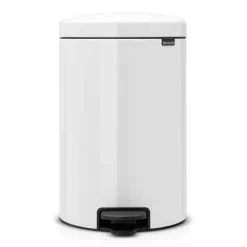 Brabantia New Icon pedal bin 20 liter, White