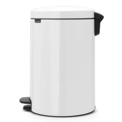 Brabantia New Icon pedal bin 20 liter, White
