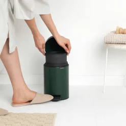Brabantia New Icon pedal bin 3 liter, pine Green Hot