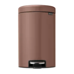 Brabantia New Icon pedal bin 12 liter, Satin taupe Brown Online