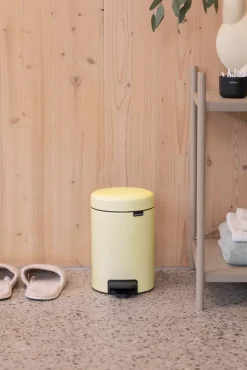 Brabantia New Icon pedal bin 3 liter, Mellow Yellow Clearance