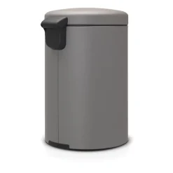 Brabantia New Icon pedal bin 20 liter, Mineral concrete Grey Hot