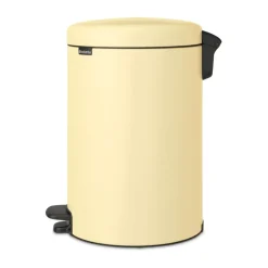 Brabantia New Icon pedal bin 20 liter, Mellow Yellow Online