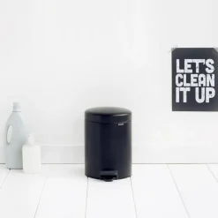 Brabantia New Icon pedal bin 5 liter, matte Black Discount