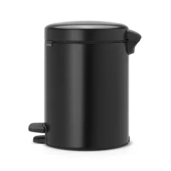 Brabantia New Icon pedal bin 5 liter, matte Black Discount