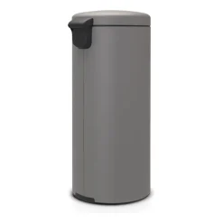 Brabantia New Icon pedal bin 30 liter, Mineral concrete Grey Hot