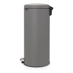 Brabantia New Icon pedal bin 30 liter, Mineral concrete Grey Hot