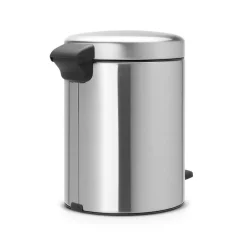 Brabantia New Icon pedal bin 5 liter, matte steel Silver-coloured Sale