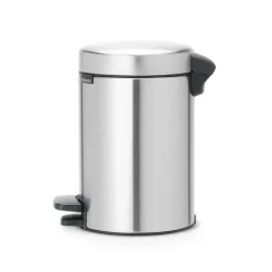 Brabantia New Icon pedal bin 3 liter, matte steel Silver-coloured Online