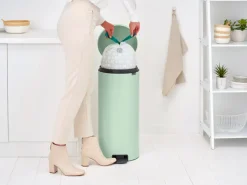 Brabantia New Icon pedal bin 30 liter, Jade Green