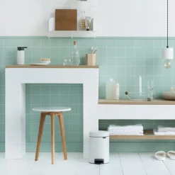 Brabantia New Icon pedal bin 3 liter, White Best