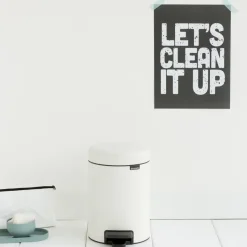 Brabantia New Icon pedal bin 3 liter, White Best