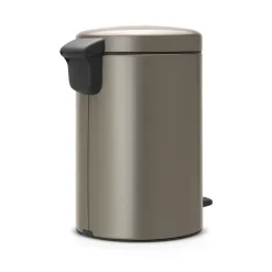 Brabantia New Icon pedal bin 12 liter, platinum Silver-coloured Best