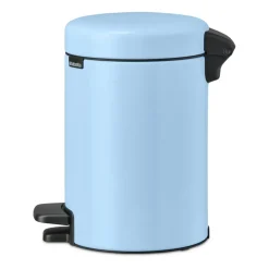 Brabantia New Icon pedal bin 3 liter, Dreamy Blue Clearance