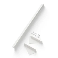 New Works console magazine shelf 3 parts, White Online