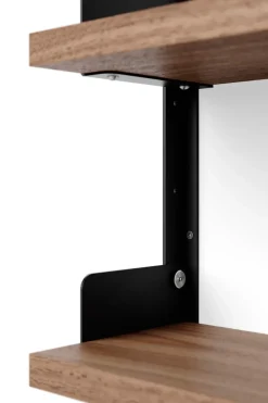 New Works Tea Shelf wall-hung shelf 46x62.5 cm, Walnut BlackBrown Outlet