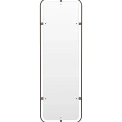 Audo Copenhagen Nimbus mirror rectangular, Bronzed brass Brown Online