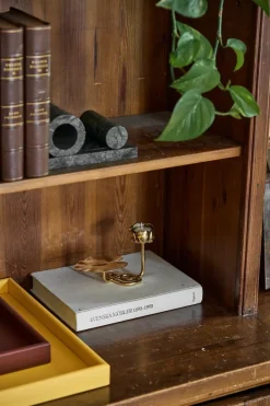 Hilke Collection Ninfea No.1 candlestick, Brass Gold-coloured Best