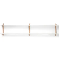 Gejst Nivo shelf C, Light oak- White Online