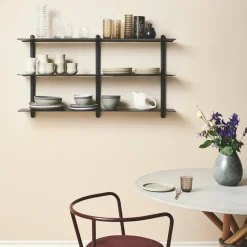 Gejst Nivo shelf D large, Dark-stained ash- Black Sale