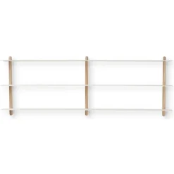 Gejst Nivo shelf D, Light oak- White New