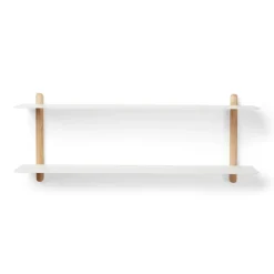 Gejst Nivo shelf F, Light oak- White Best
