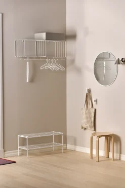 Scandi Living Nod hat rack 90 cm, White Discount