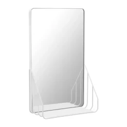 Scandi Living Nod mirror with shelf 30x50 cm, White Best