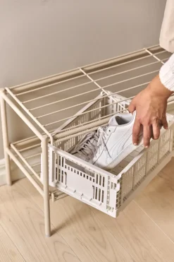Scandi Living Nod shoe rack 80x30x37 cm, Beige Online